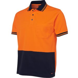 JBs Wear Hi Vis Cotton Back Polo (D) Thumbnail
