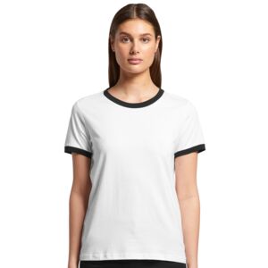 AS Colour Women's Ringer Tee Thumbnail