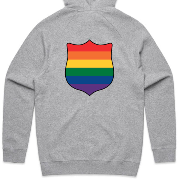 Zip up Hoodie (rear print only) Thumbnail