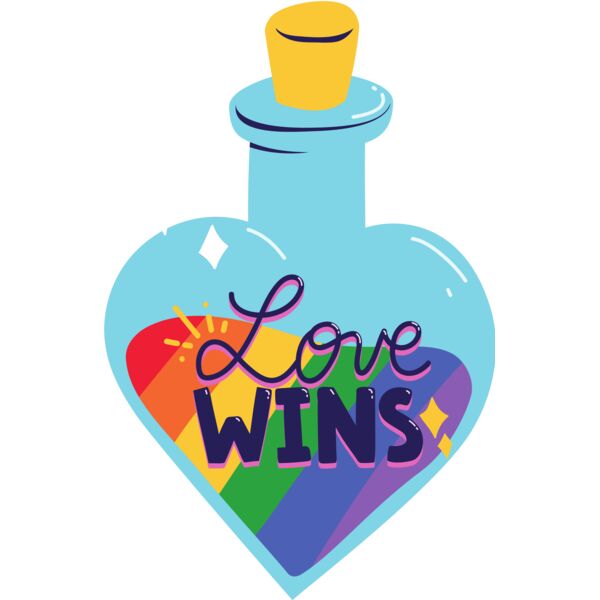 Purple Rainbow Potion Pride Instagram Story Thumbnail