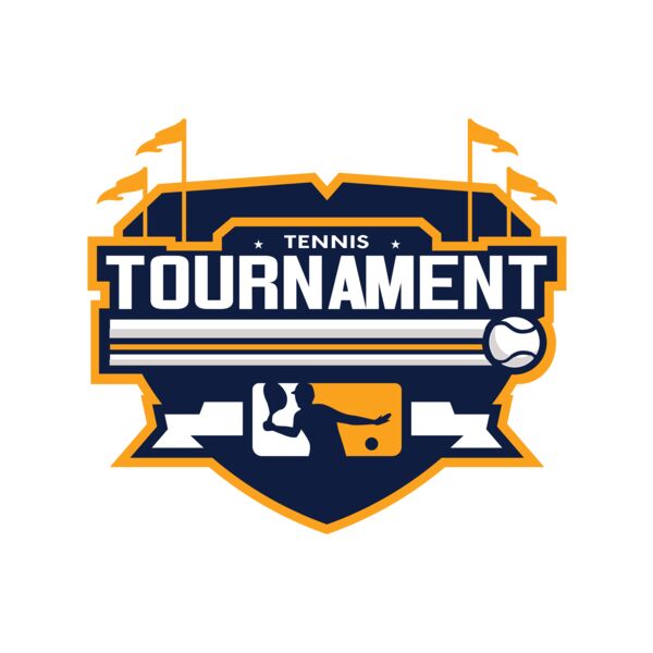 Tournament Tennis logo template Thumbnail