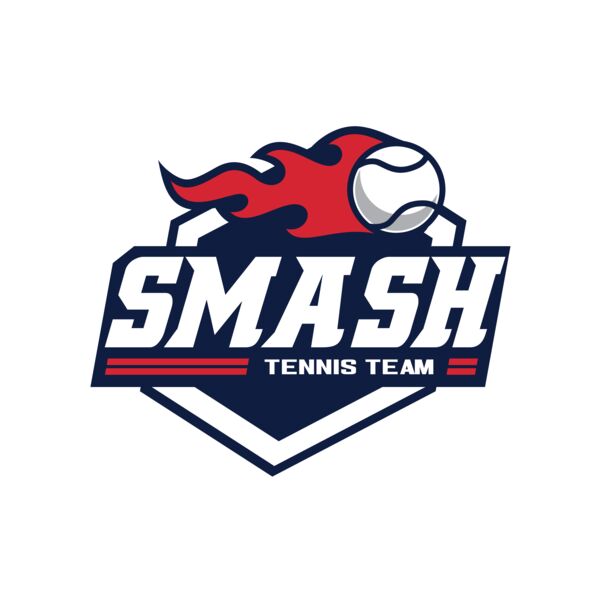 Smash Tennis Team logo template 01 Thumbnail