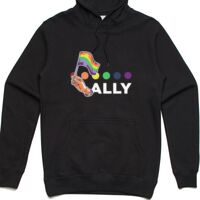 AS Colour Adult Stencil Hoodie Thumbnail