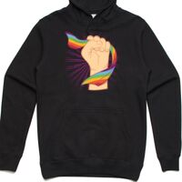 AS Colour Adult Stencil Hoodie Thumbnail