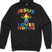 AS Colour Adult Stencil Hoodie Thumbnail