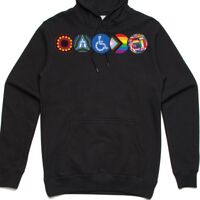 AS Colour Adult Stencil Hoodie Thumbnail
