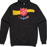 AS Colour Adult Stencil Hoodie Thumbnail