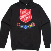 AS Colour Adult Stencil Hoodie Thumbnail