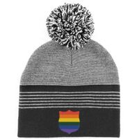 Pom Pom Pull Down Beanies Thumbnail
