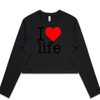 AS Colour Long Sleeve Crop Thumbnail