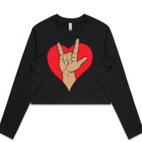 AS Colour Long Sleeve Crop Thumbnail