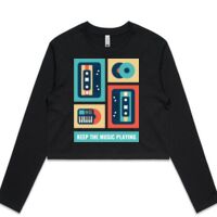 AS Colour Long Sleeve Crop Thumbnail
