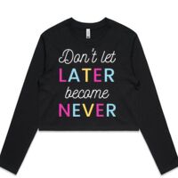 AS Colour Long Sleeve Crop Thumbnail