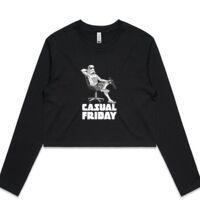 AS Colour Long Sleeve Crop Thumbnail