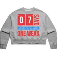 AS Colour Womens Oversized Crew Thumbnail