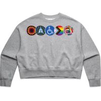 AS Colour Womens Oversized Crew Thumbnail